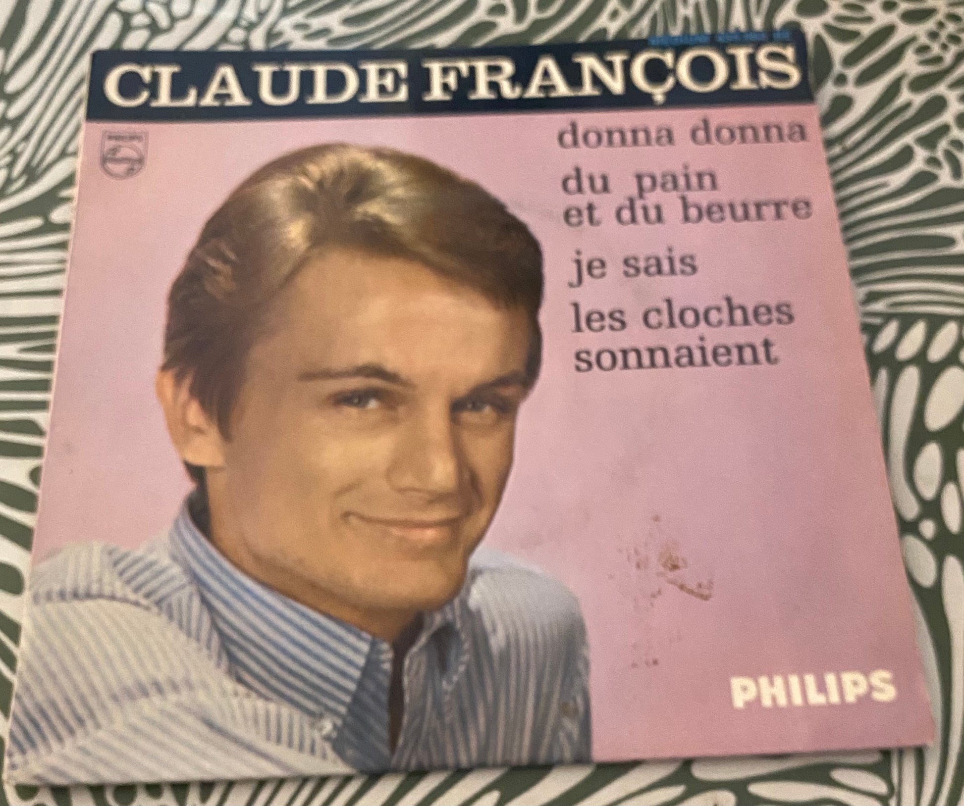 Disque vinyle 45 tours Claude François Donna donna