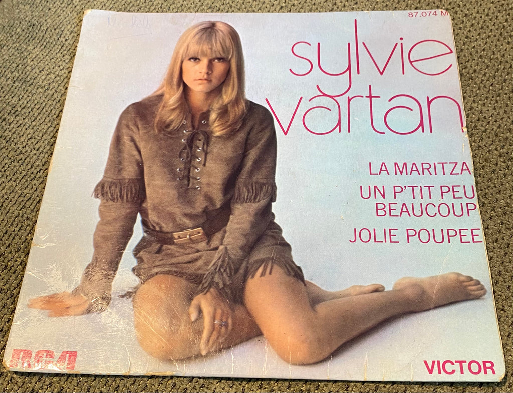 Disque vinyle 45 tours Sylvie Vartan. La Maritza