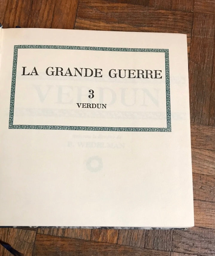 Livre ancien La grande guerre numéro 1-2-3-5 Lot de 4