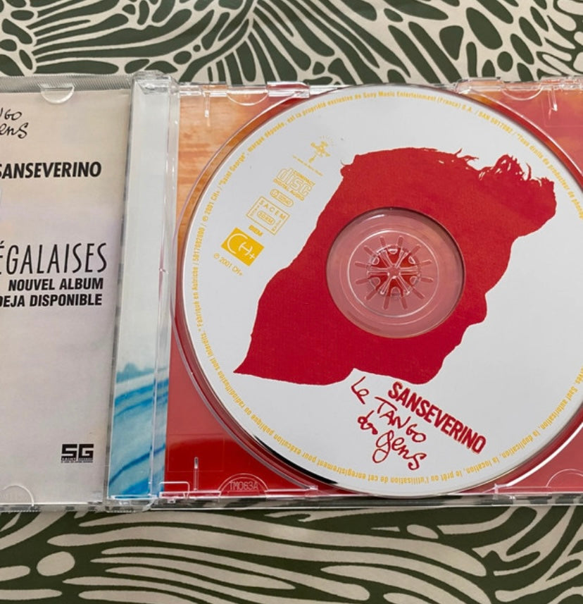 CD musique Sanseverino. Le tango des gens