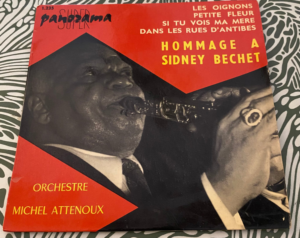 Disque vinyle 45 Tours Sydney Bechet. Hommage. Les oignons