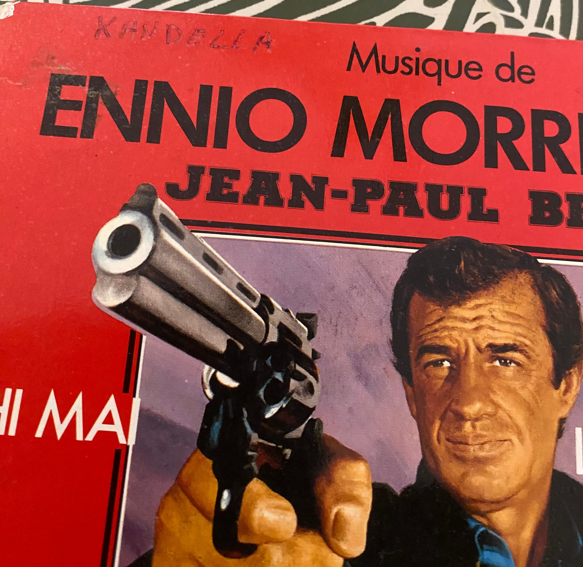 Disque vinyle 45 Tours Ennio Morricone jean Paul Belmondo bande originale du film le professionnel