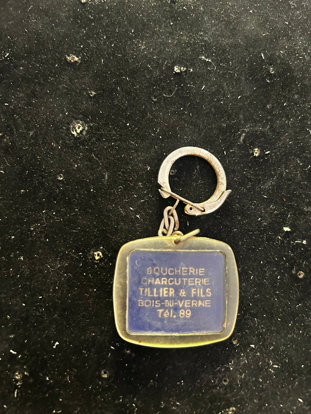 Porte clefs Boucherie Charcuterie Tillier et Fils.
