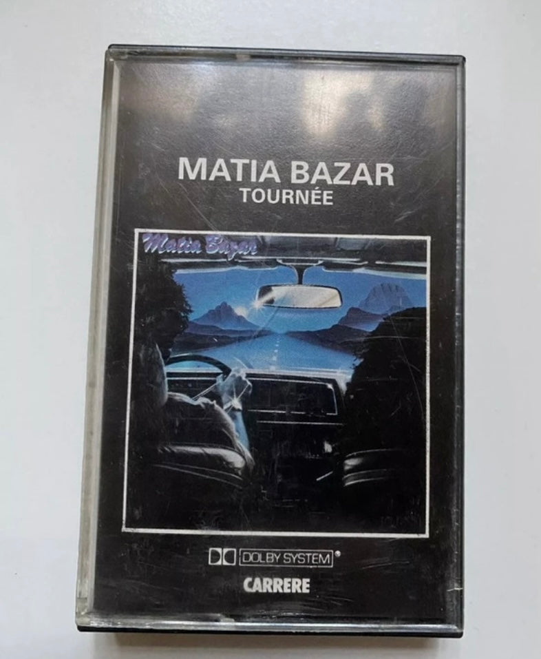 Cassette audio Matia Bazar Tournée
