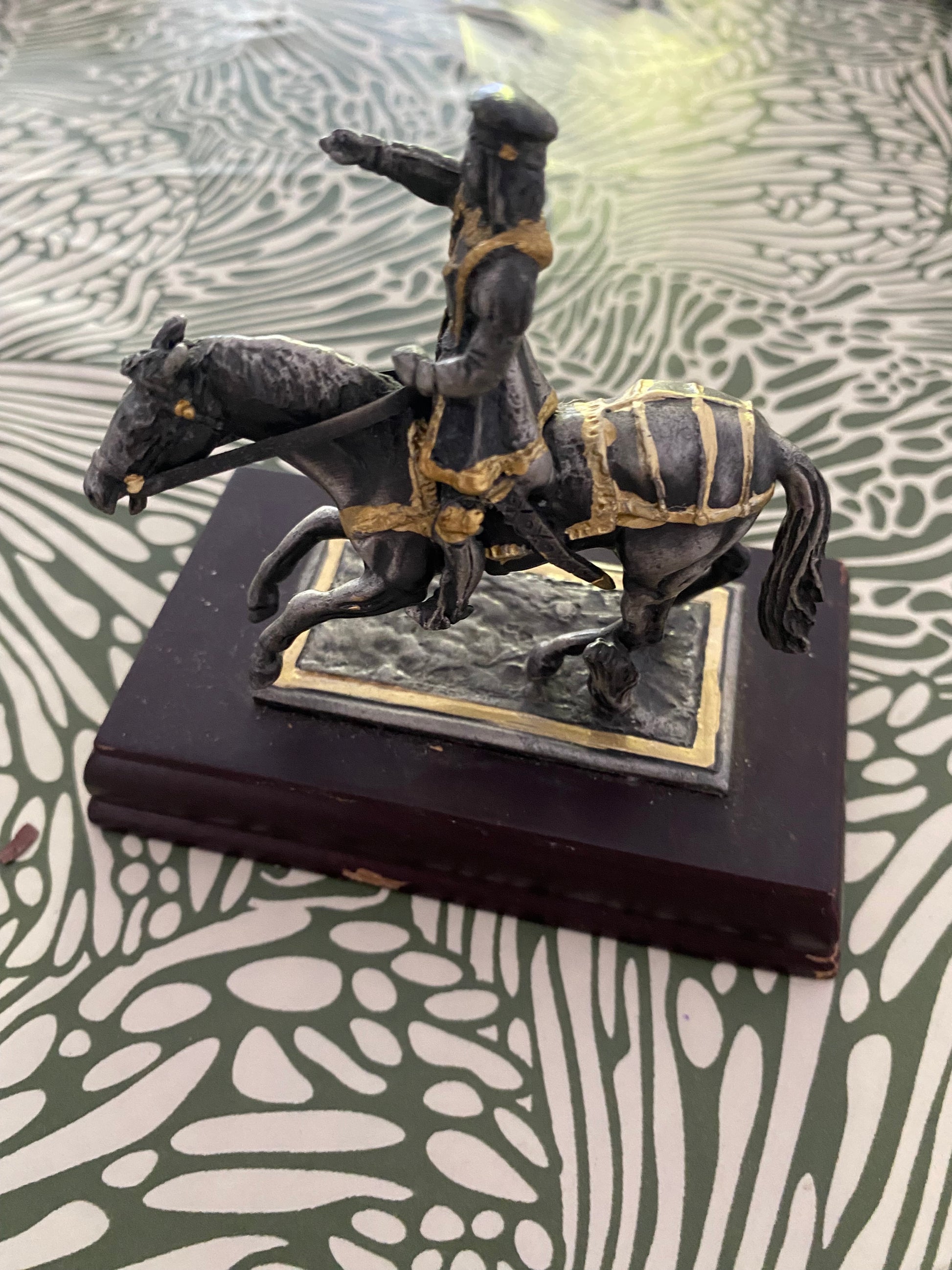 Figurine Les Grands Conquérants Gonzalve De Cordoue en plomb
