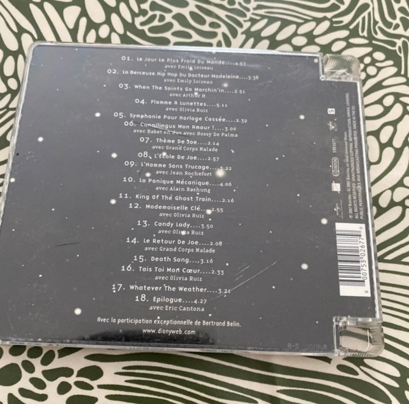CD musique La mécanique du cœur