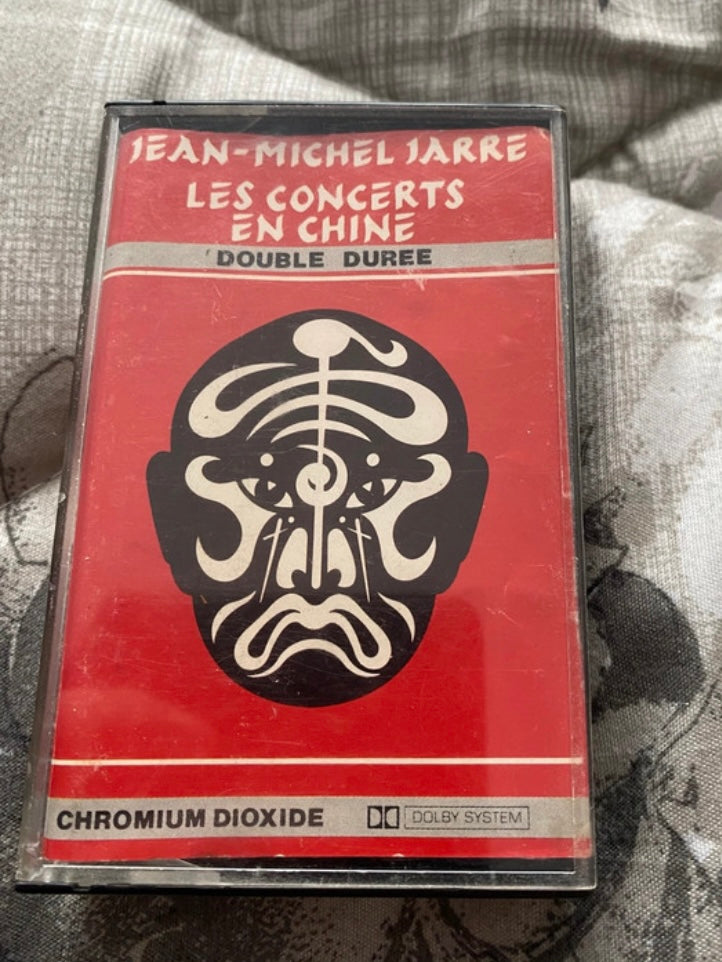 Cassette audio Jean Michel Jarre. Les concerts en Chine