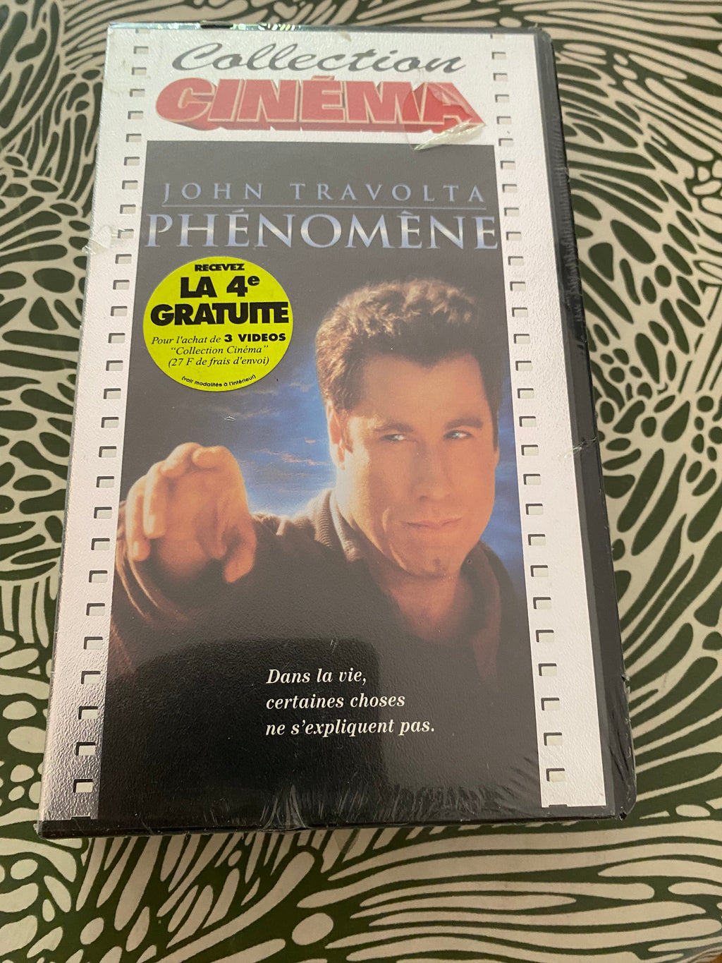 Cassette vidéo Phénomène. John Travolta