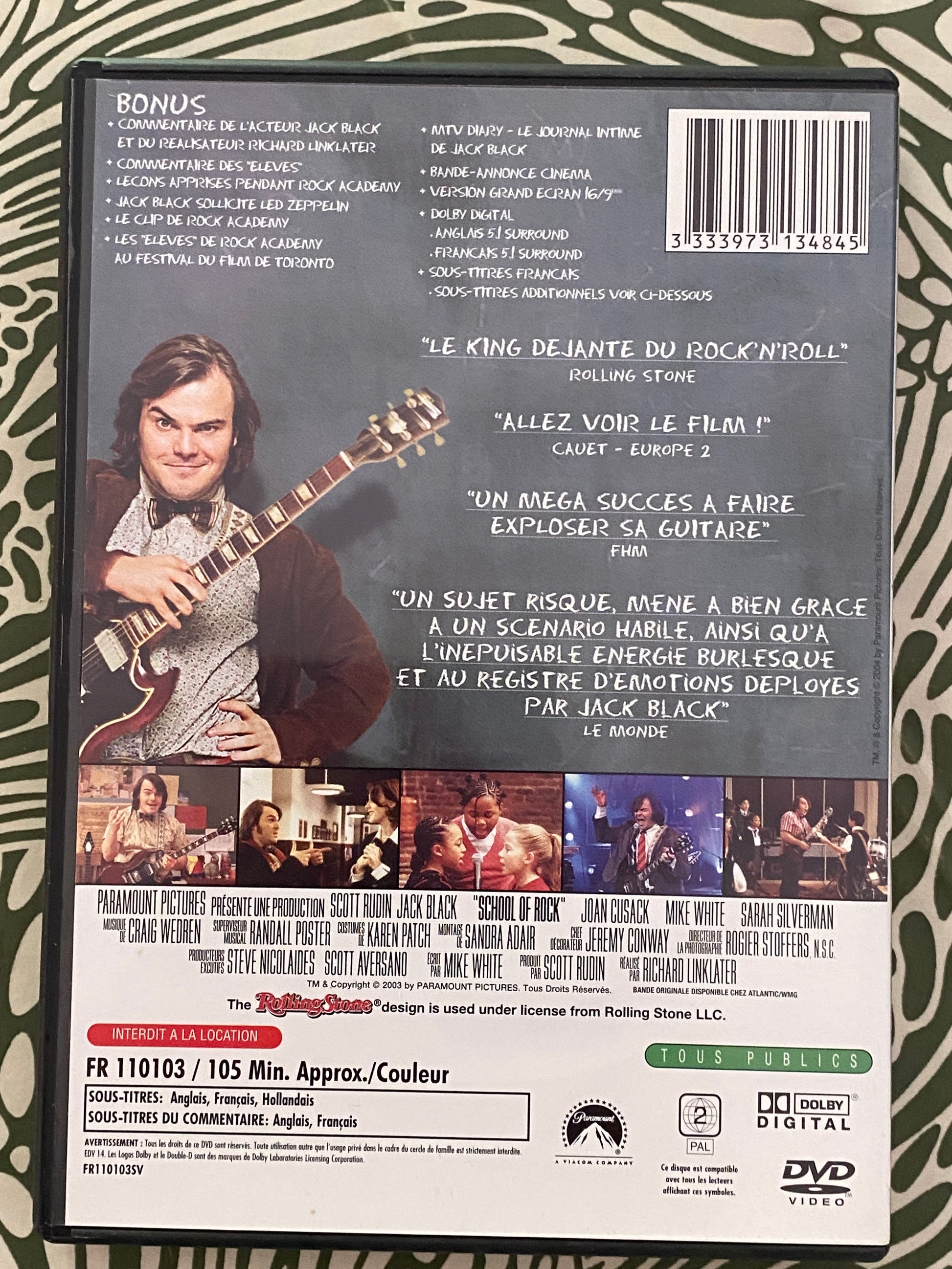 DVD film. Rock Académy