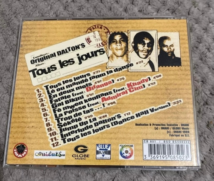 CD musique Dalton’$. Tous les jours