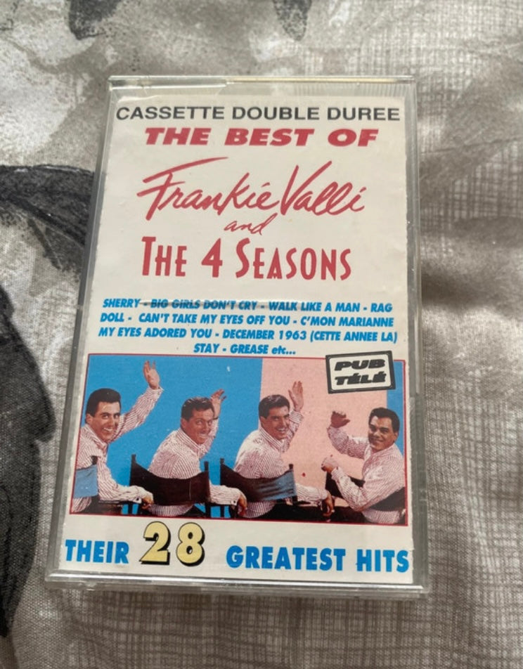Cassette audio Frankie Valli. The best of. Cassette double durée