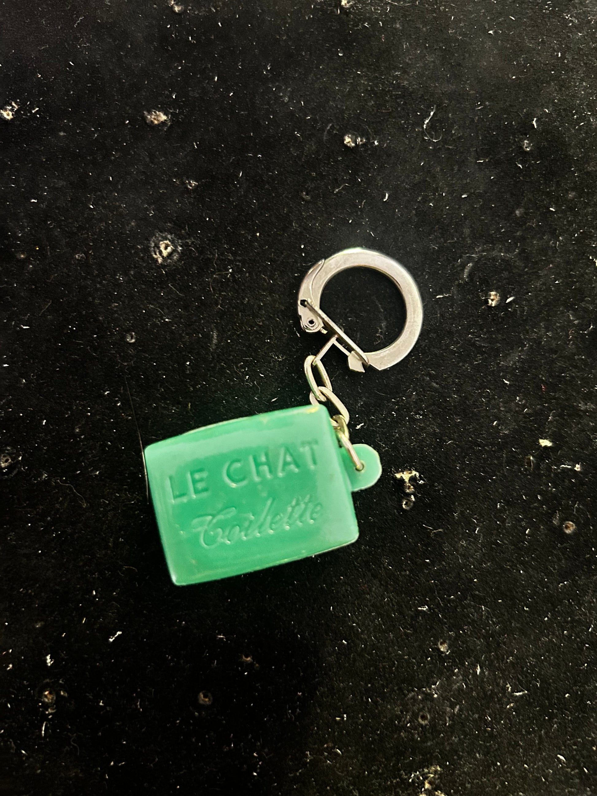 Porte clefs Le Chat Toilette