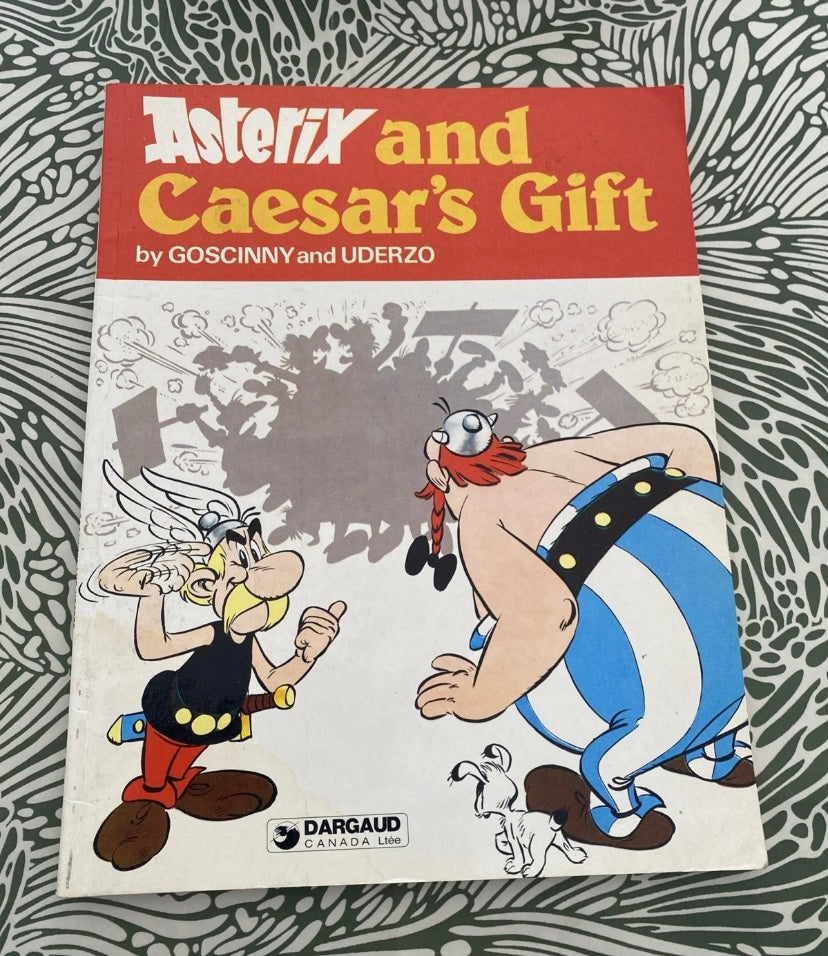 Bd Astérix And Caesar’s Gift. Dargaud Canada 1978 en anglais.