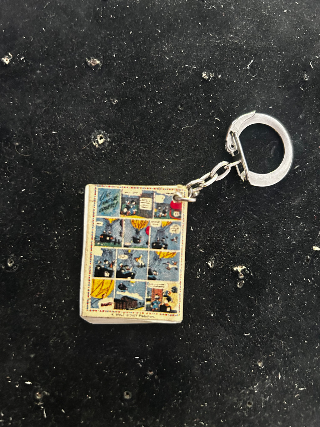 Porte clefs ancien Le journal de Mickey