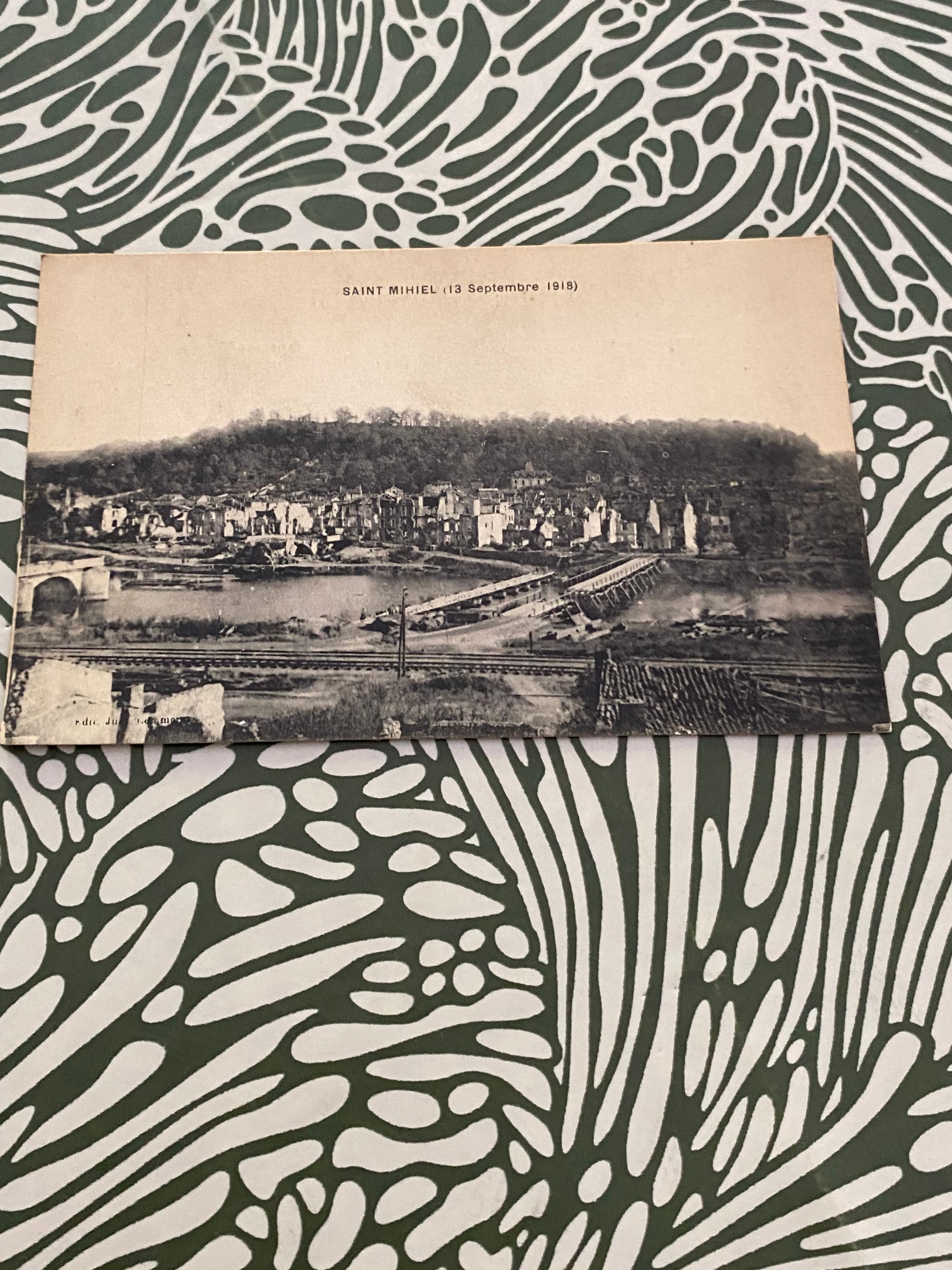 Carte postale ancienne. Saint Mihiel. 13 sept 1918