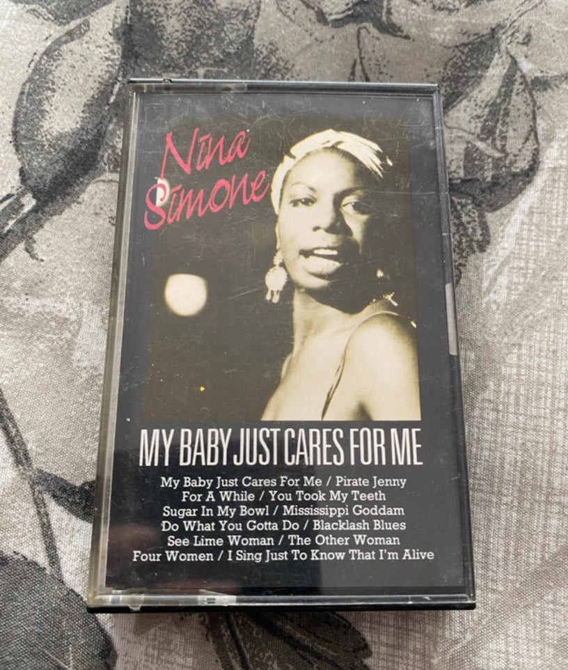 Cassette audio Nina Simone. M’y baby just care for me