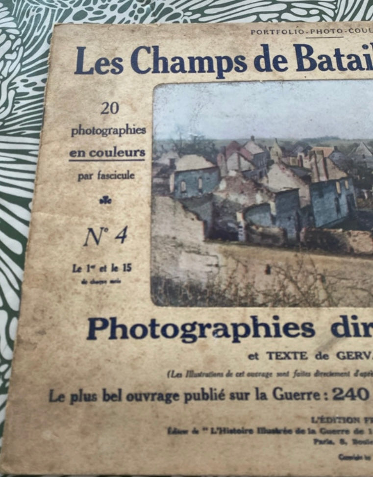Revue Portfolio les champs de bataille de la Marne. Numéro 4. Début 1900