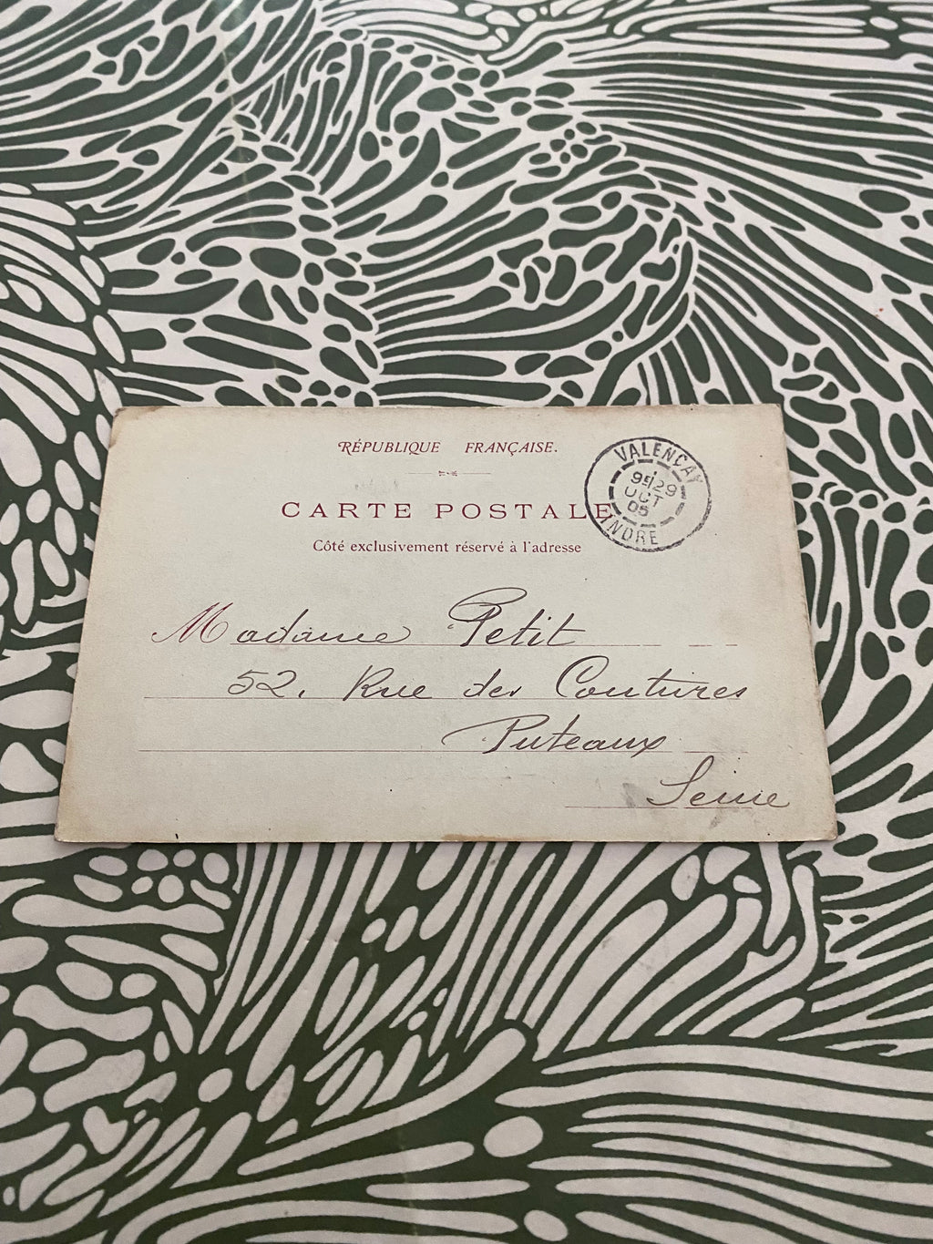 Carte postale ancienne Lévroux Indre La maison de bois