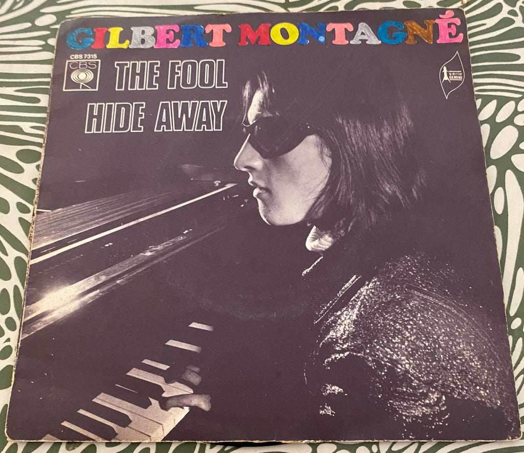 Disque vinyle 45 tours Gilbert Montagné The Fool