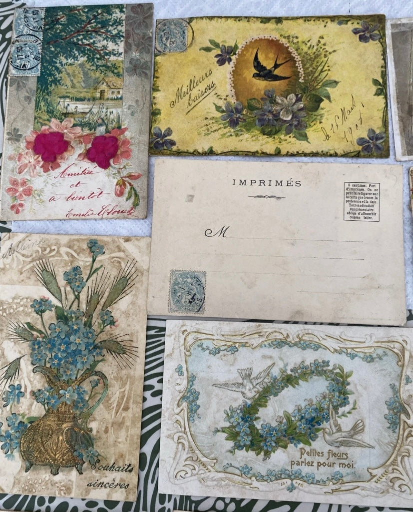 Cartes postales anciennes Fantasy début 1900 Lot de 15