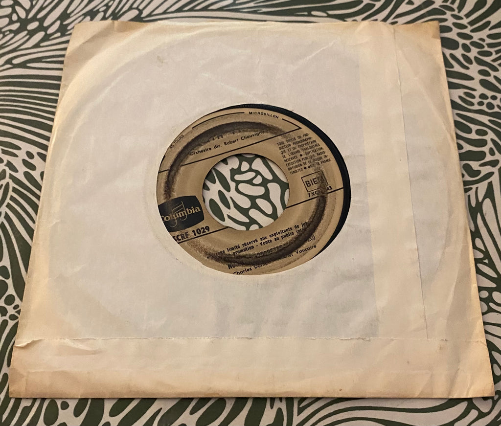 Disque vinyle 45 tours Edith Piaf. Mon manège à moi