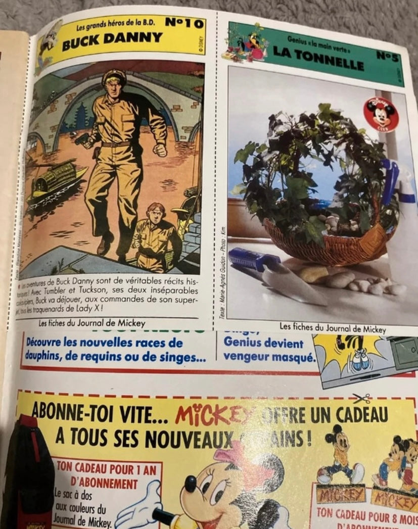 Bd ancienne le journal de Mickey numéro 2107