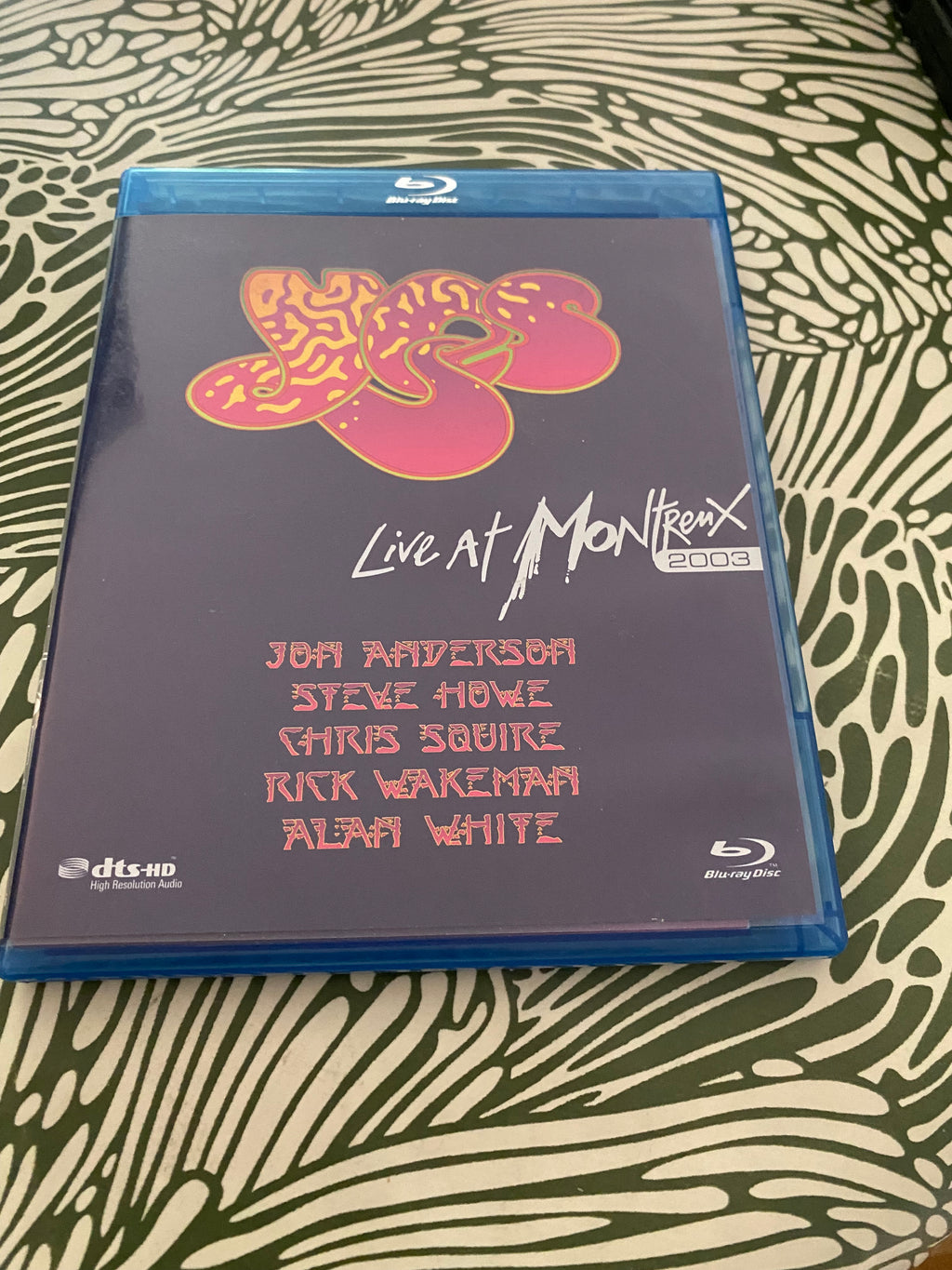 DVD blu-Ray Concert du groupe YES Live