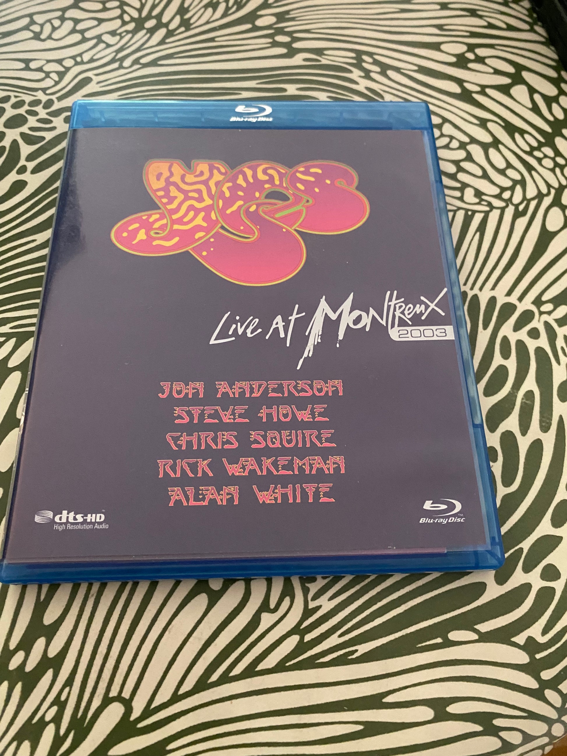 DVD blu-Ray Concert du groupe YES Live