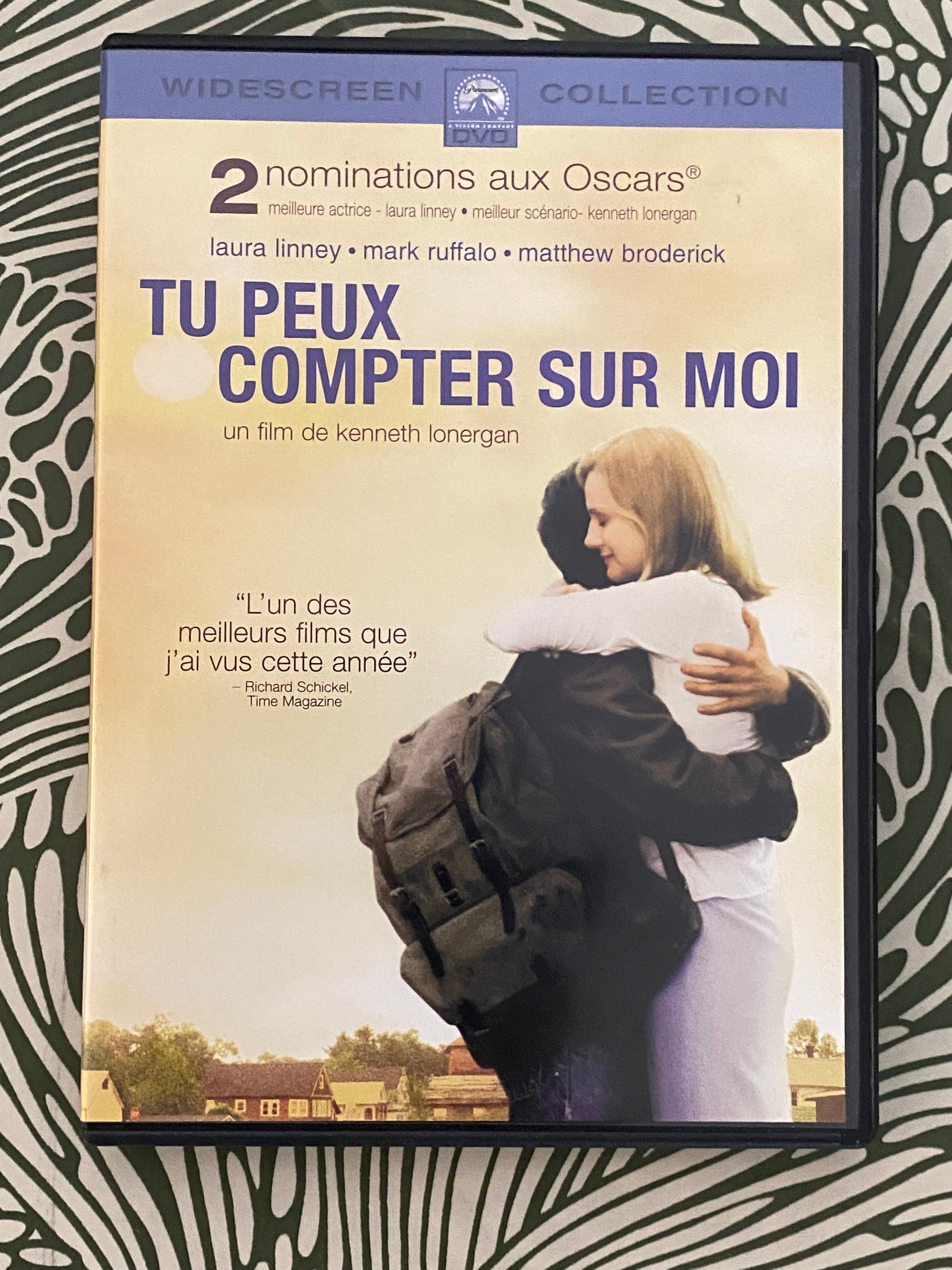 DVD film. Tu peux compter sur moi