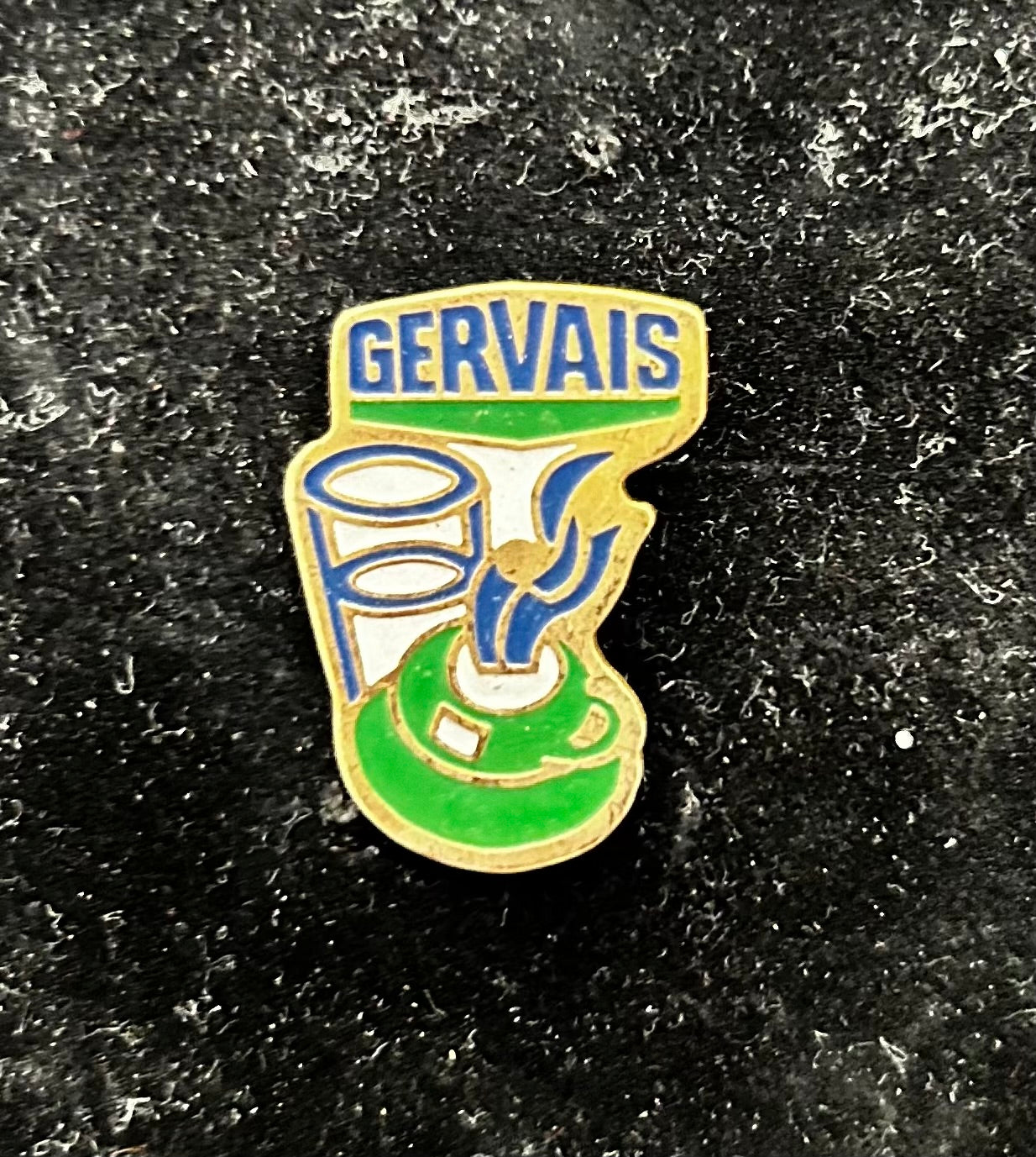 Pin’s de collection ancien publicitaire Gervais