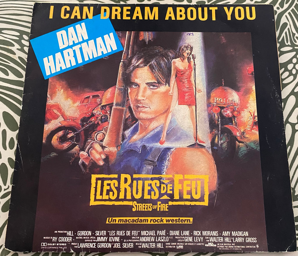 Disque vinyle Dan Hartrman musique du film Les rue de feu. I can Dream
