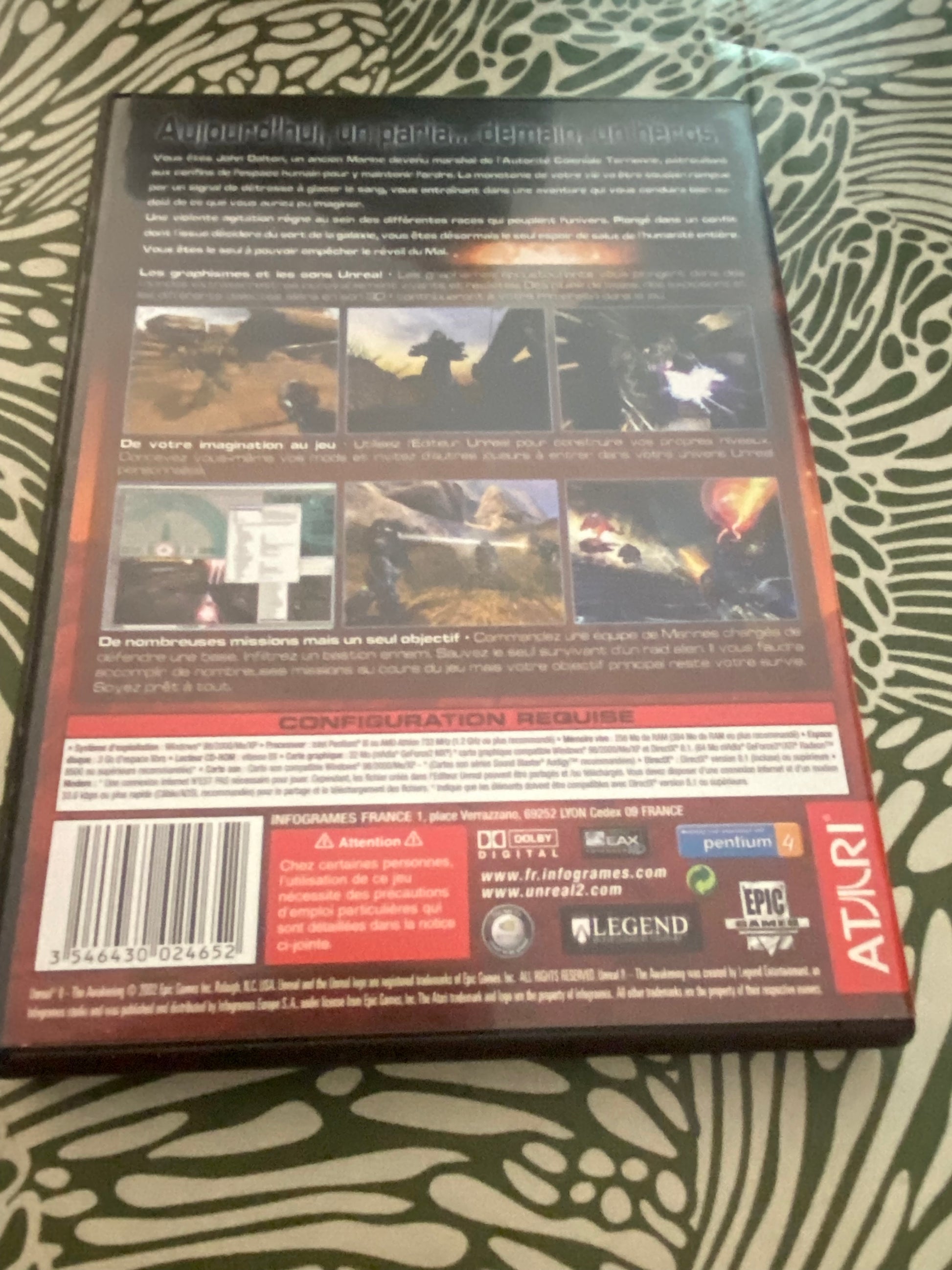 Jeu PC Unreal II. The Awakening