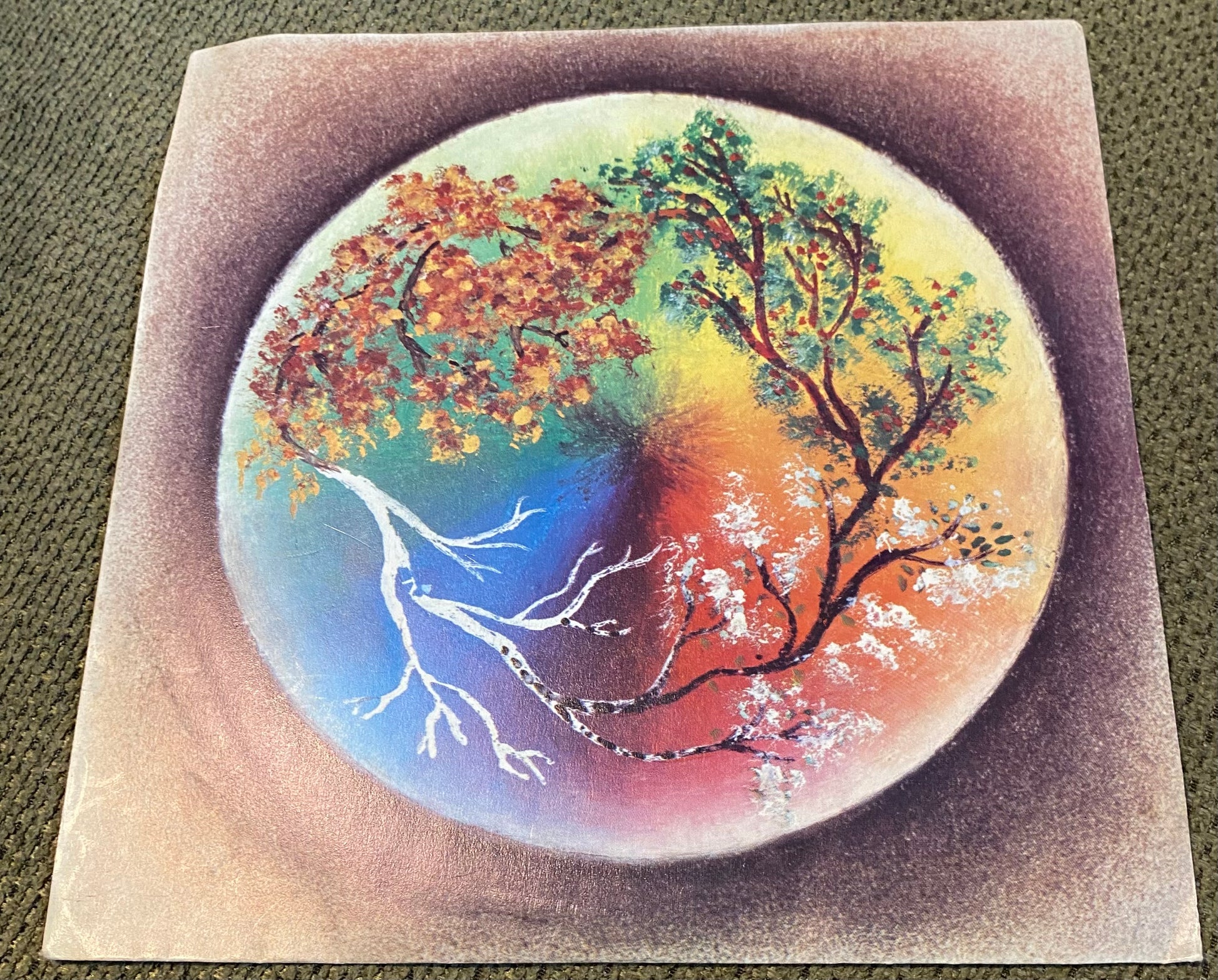 Disque vinyle 45 tours Michel et Marie-Annick. Au printemps