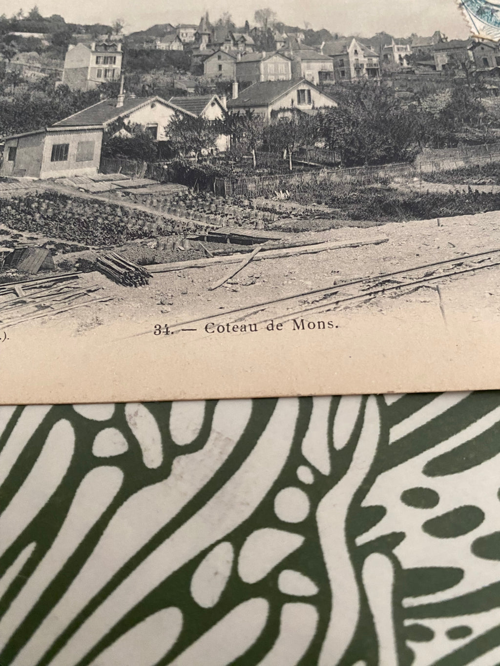 Carte postale ancienne coteau de Mons.