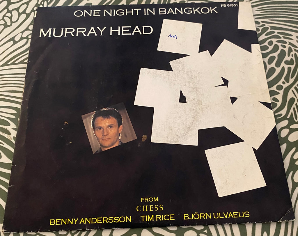 Disque vinyle 45 Tours Murray Head. One night in Bangkok