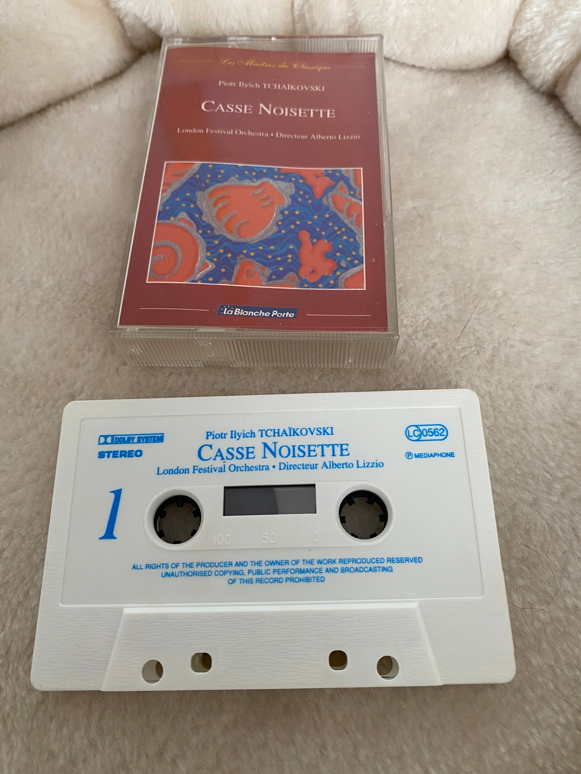 Cassette audio. Casse Noisette
