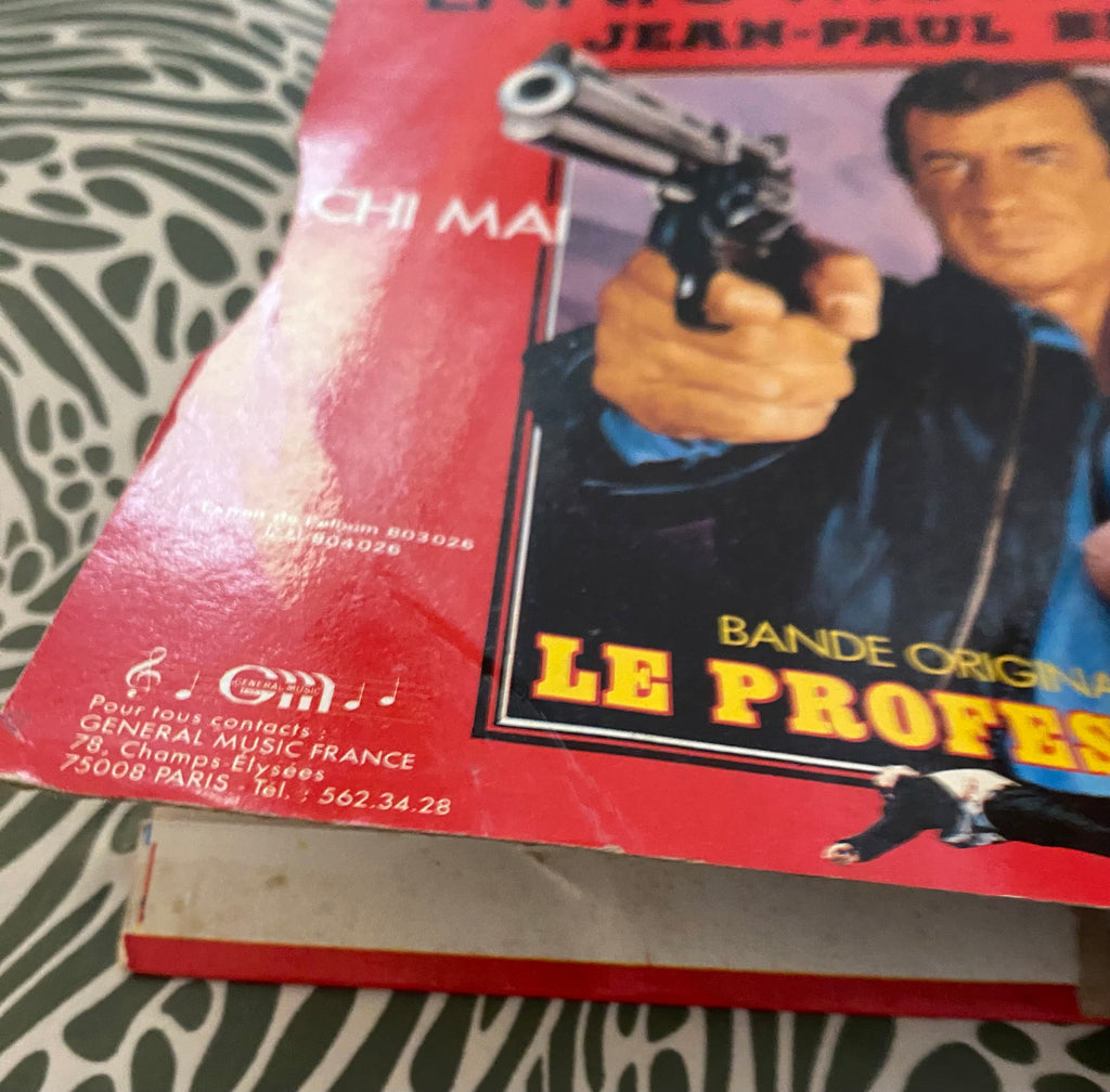 Disque vinyle 45 Tours Ennio Morricone jean Paul Belmondo bande originale du film le professionnel