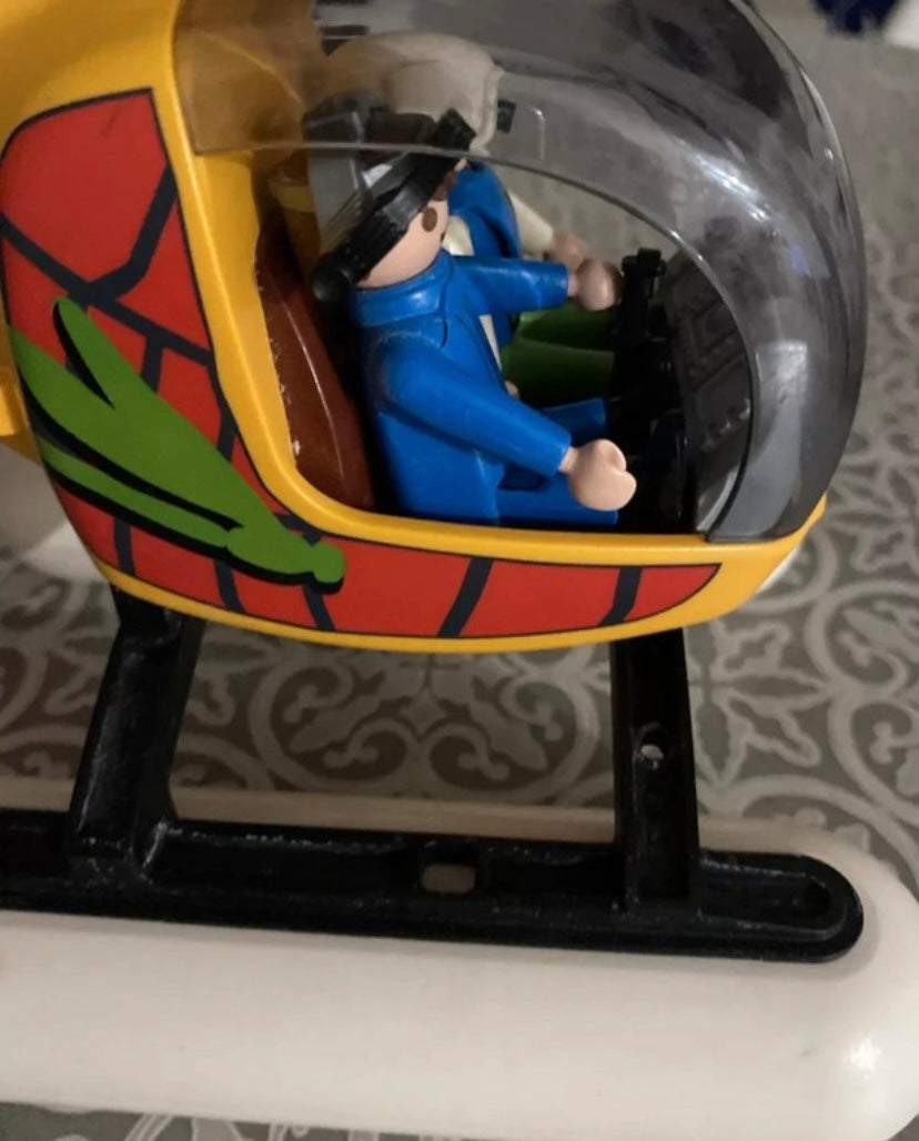 Playmobil hélicoptère hydro ancien
