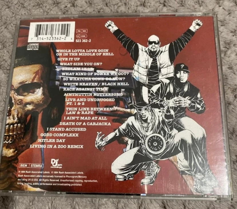 CD musique Public Enemy. Muse Sick-n-hour Mess Age