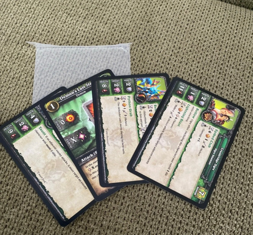 Cartes de collection World of Warcraft Lot de 10