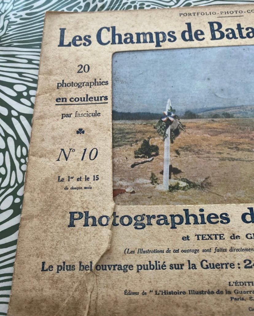 Revue Portfolio les champs de bataille de la Marne. Numéro 10. Début 1900