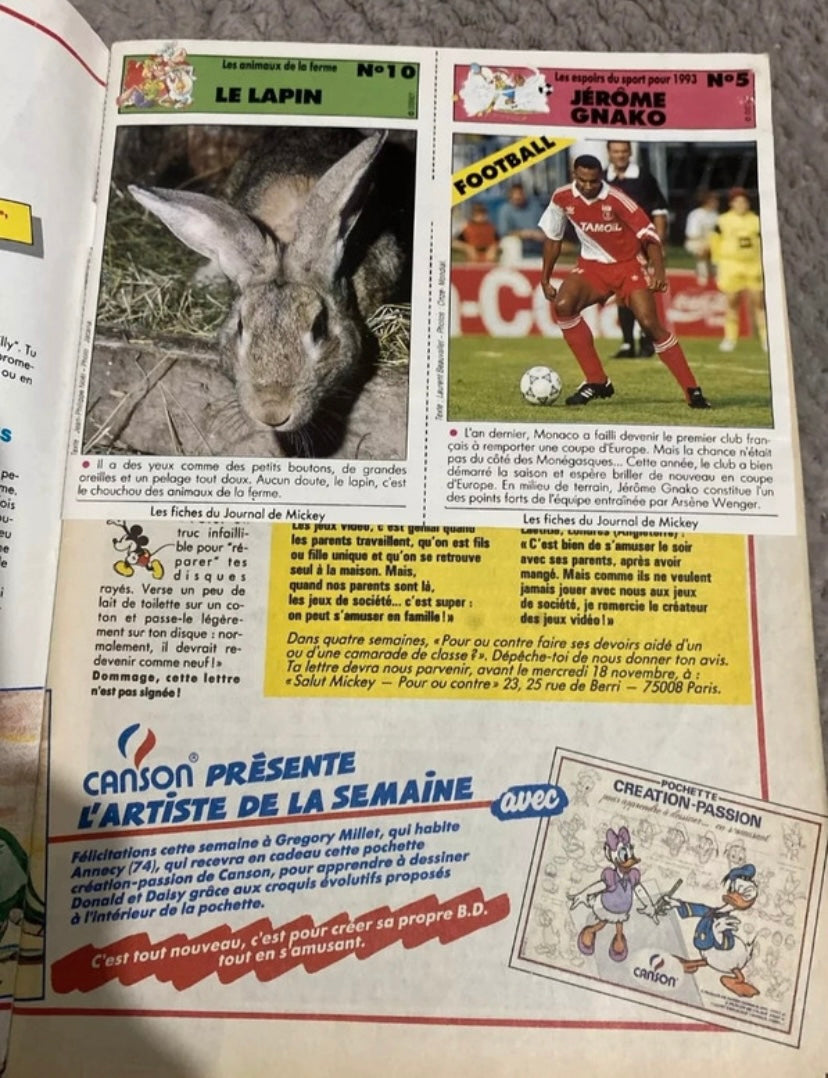 Bd ancienne le journal de Mickey numéro 2107