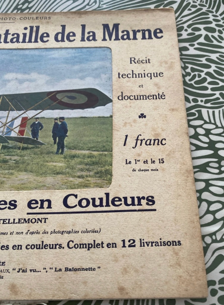 Revue Portfolio les champs de bataille de la Marne numéro 8. Début 1900