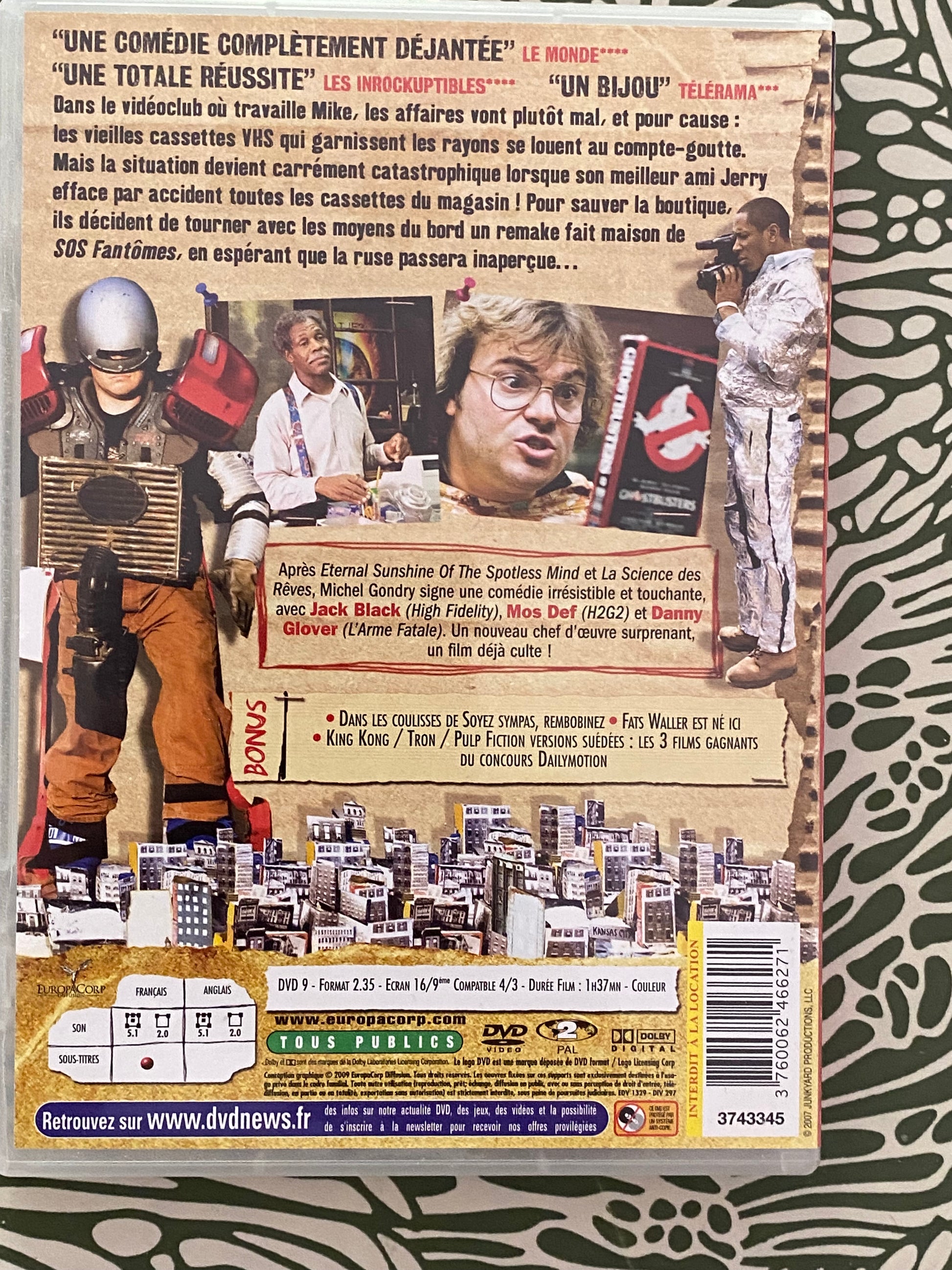 DVD film. Soyez sympa Rembobinez