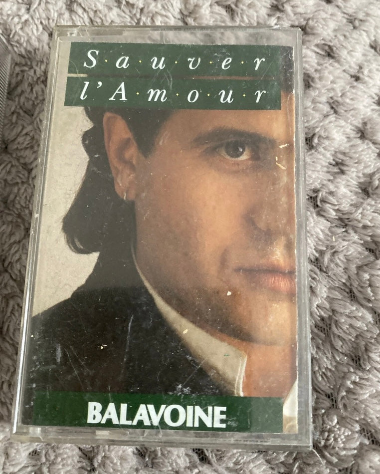 Cassettes audio Daniel Balavoine Lot de 4