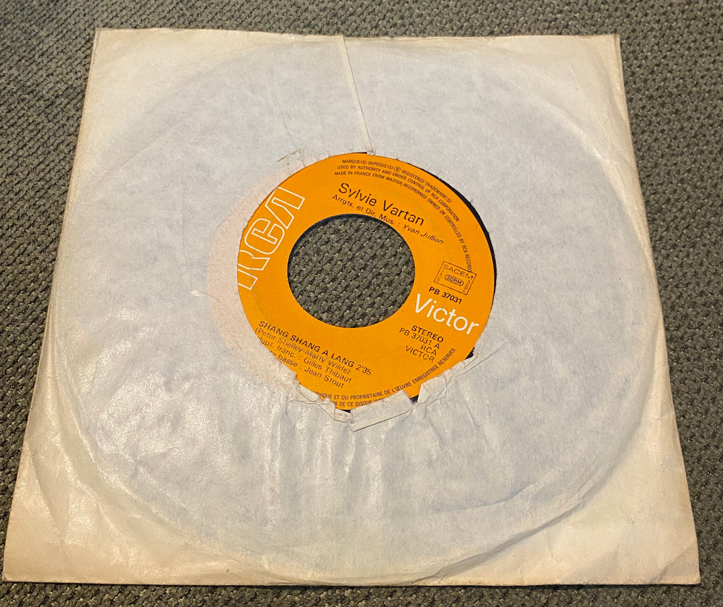 Disque vinyle Sylvie Vartan. Shang Shang A Lang