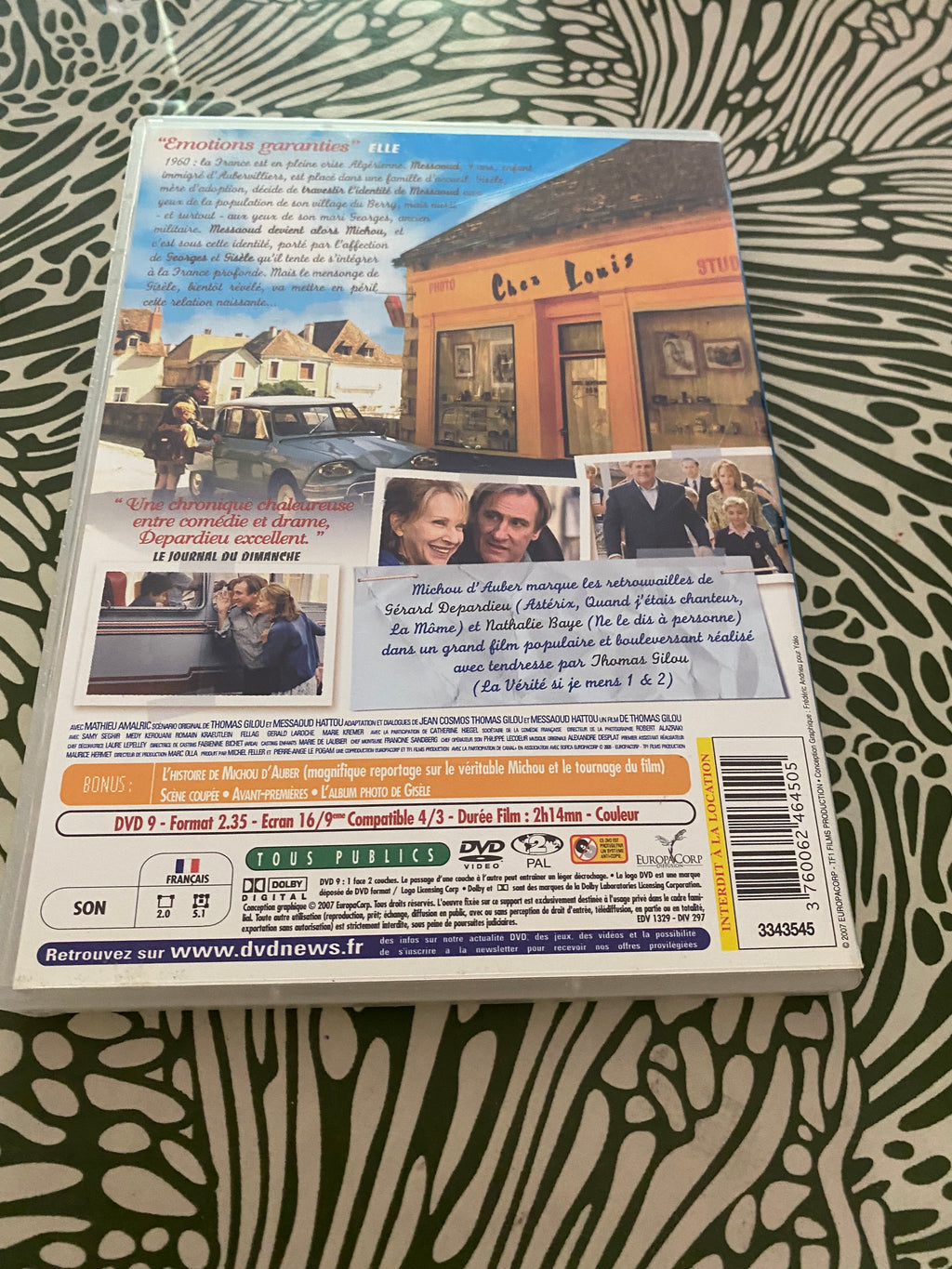 DVD film Michou D’ Auber