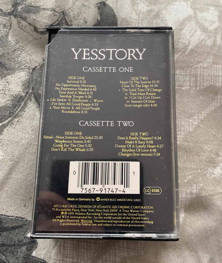 Cassette audio YES. yesstory double cassette