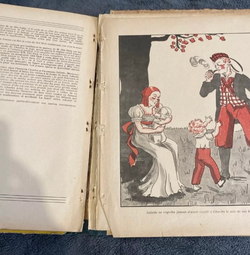 BD livre ancien. Un bon petit Diable d’après la Comtesse de Ségur