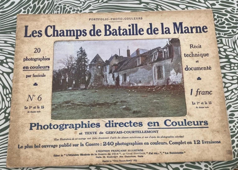 Revue Portfolio les champs de bataille de la Marne numéro 6 début 1900